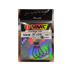 Hak VMC Cheboo Lok 7230NE do połowów z czeburaszką i dropshot - 2/0 #4